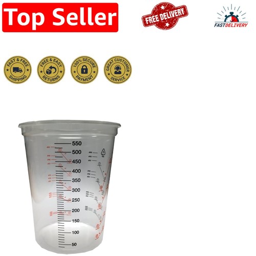 Versatile 600ml clear mixing - clear,