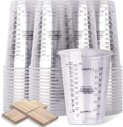 Epoxy resin mixing cups - epoxy, 50pcs