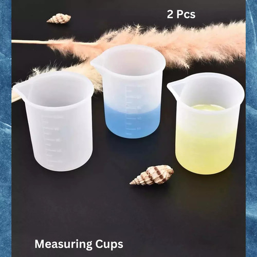 Silicone measuring cups 100ml - measuring,