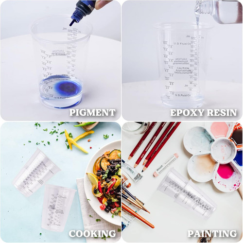 Epoxy resin mixing - resin, 50pcs