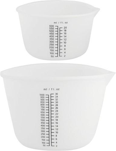 Pcs silicone measuring cups - pcs,