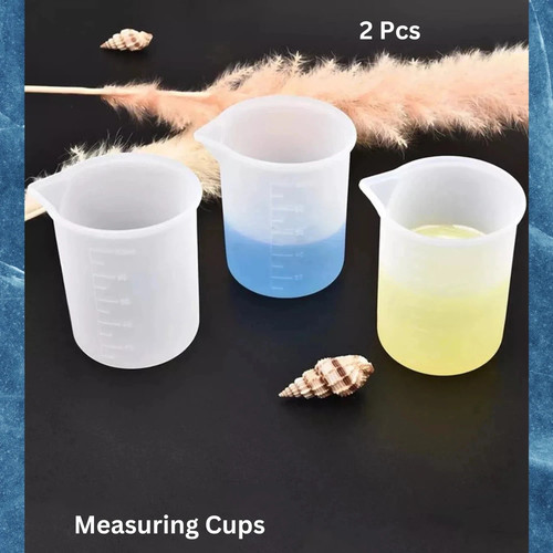 Silicone measuring cups 100ml - silicone, cups,
