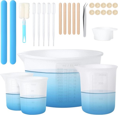 Silicone measuring cups - measuring,
