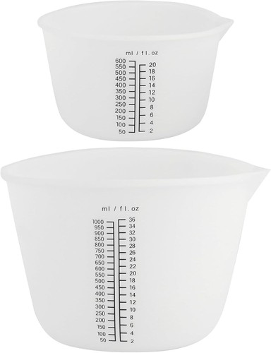 Pcs silicone measuring cups - silicone,