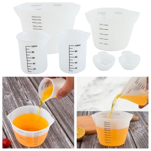6pcs silicone measuring cup - measuring,