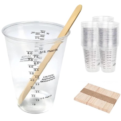 Epoxy resin mixing cups paint - mixing, cups,paint