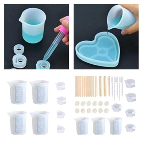 Silicone measuring cups kit - measuring,