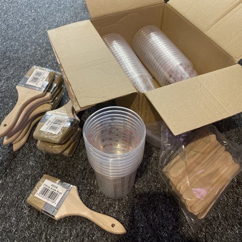 Resin mixing cups 100 wood - 50,