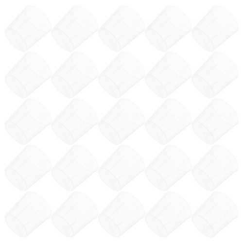 400pcs transparent plastic - transparent,