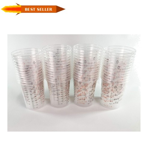 Count clear plastic mixing - plastic,