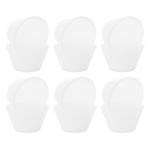 White silicone mixing - white, cups