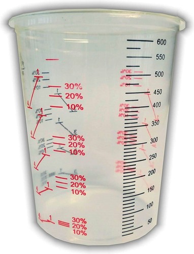 100 disposable graduated - 10-100,