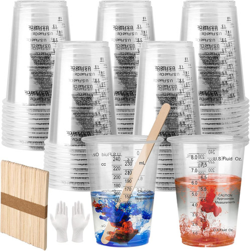 50pcs plastic measuring cups - 50pcs,