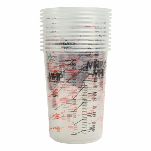 25x calibrated mixing cup - calibrated,