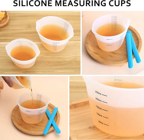 Pcs silicone measuring - 7,